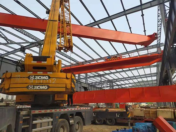Double beam crane